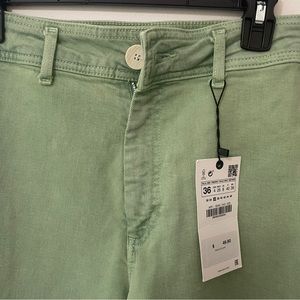 Green Zara Jeans